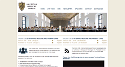 Desktop Screenshot of amf-cme.org